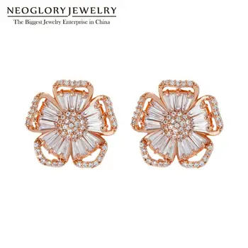 Neoglory Jewelry Zirconia Flower Stud Earrings For Women Elegant White Ear Accessories 2020 New Hot Brand Gift Dropshipping
Neoglory Jewelry Zirconia Flower Stud Earrings For Women Elegant White Ear Accessories 2020 New Hot Brand Gift Dropshipping