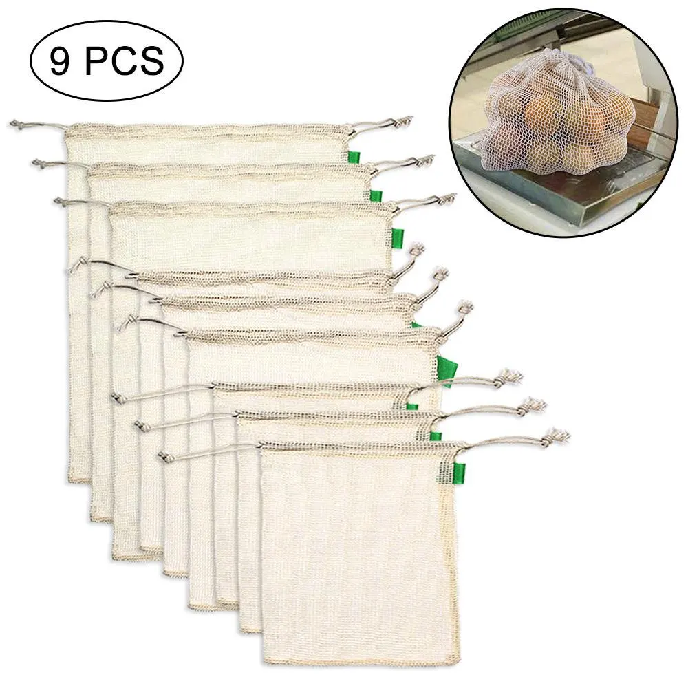 9pcs-set-Premium-Organic-Cotton-Mesh-Produce-Bags-Reusable-Washable-Storage-Drawstring-Bag-for-Shopping-Grocery