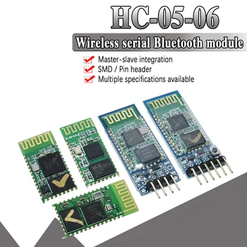 HC-05 HC 05 hc-06 HC 06 RF Wireless Bluetooth Transceiver Slave Module RS232 / TTL to UART converter and adapter
HC-05 HC 05 hc-06 HC 06 RF Wireless Bluetooth Transceiver Slave Module RS232 / TTL to UART converter and adapter