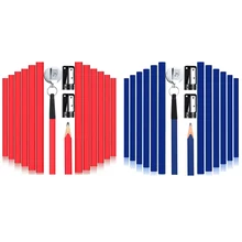 Carpenter Pencils 14Pcs Octagonal Construction Pencils Set with Retractable Pen Holder and 2 Pencil Sharpener
Carpenter Pencils 14Pcs Octagonal Construction Pencils Set with Retractable Pen Holder and 2 Pencil Sharpener