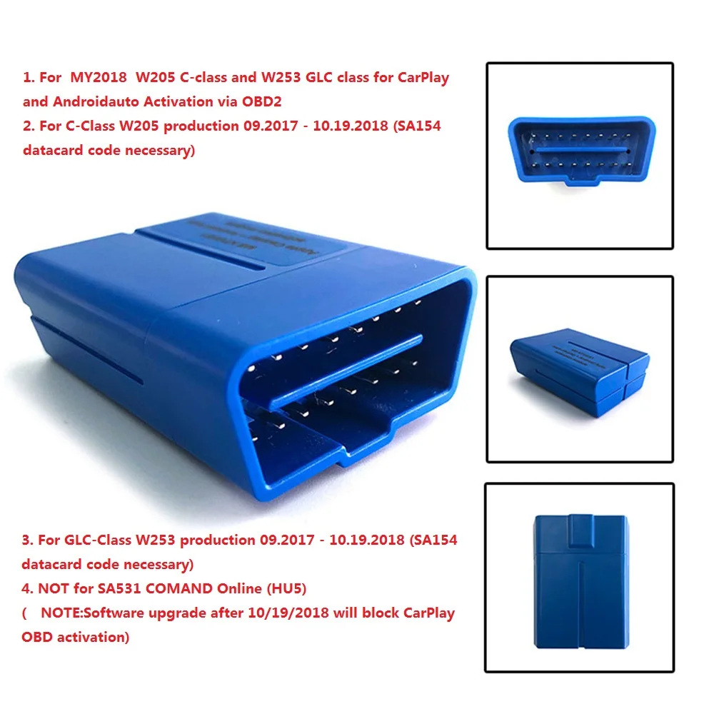 2020 NTG5E S2 For Benz Ntg5 S2 NTG5ES2 W205 C-class W253 GLC Apple /Android CarPlay Activator Auto Carplay Activation OBD Tool
2020 NTG5E S2 For Benz Ntg5 S2 NTG5ES2 W205 C-class W253 GLC Apple /Android CarPlay Activator Auto Carplay Activation OBD Tool