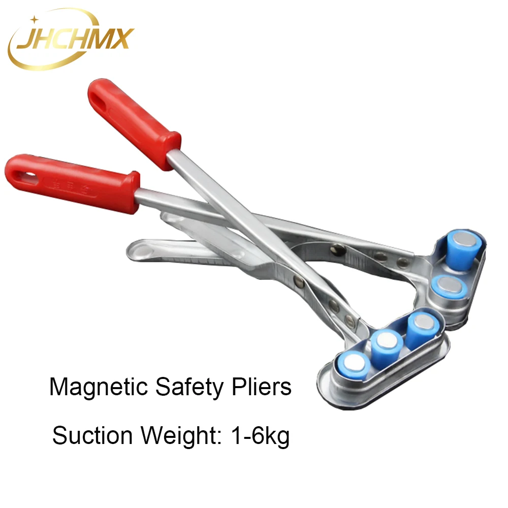 JHCHMX Strong Magnetic Safety Pliers Security Handle Device Fiber Laser Cutting Machines Metal Picker
JHCHMX Strong Magnetic Safety Pliers Security Handle Device Fiber Laser Cutting Machines Metal Picker