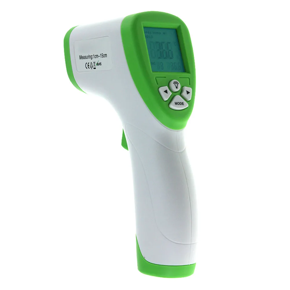 Digital Infrared Thermometer Non-Contact Temperature Meter Pyrometer IR Laser Point Gun for Baby Kids Adults Measurement Tool
Digital Infrared Thermometer Non-Contact Temperature Meter Pyrometer IR Laser Point Gun for Baby Kids Adults Measurement Tool