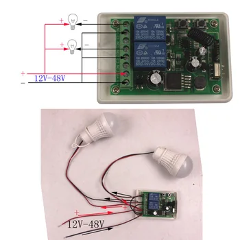 Smart Wireless Remote Control RF Switch Module 12V-48V 24V 36V 2CH 2 Channel Intelligent Remote Switch Relay Receiver Module
Smart Wireless Remote Control RF Switch Module 12V-48V 24V 36V 2CH 2 Channel Intelligent Remote Switch Relay Receiver Module