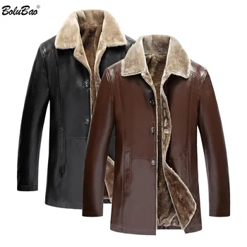 BOLUBAO New Brand PU Leather Jacket Men Lapel Solid Color Jackets Coats Men's Leather Jackets Men's Clothing 
BOLUBAO New Brand PU Leather Jacket Men Lapel Solid Color Jackets Coats Men's Leather Jackets Men's Clothing