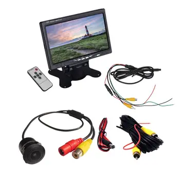 Backup Camera Wide Angle Car Rear View Kit + 7" Car LCD Monitor Parking System Free Shipping
Backup Camera Wide Angle Car Rear View Kit + 7" Car LCD Monitor Parking System Free Shipping