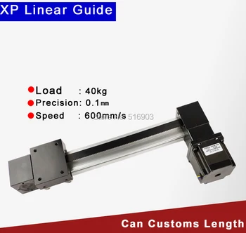 350MM Effective Stroke HTD3M-15mm Timing Belt Linear Guide Motion Module Rail Table Slide Stage+ 57 Nema23 Stepper Motor
350MM Effective Stroke HTD3M-15mm Timing Belt Linear Guide Motion Module Rail Table Slide Stage+ 57 Nema23 Stepper Motor