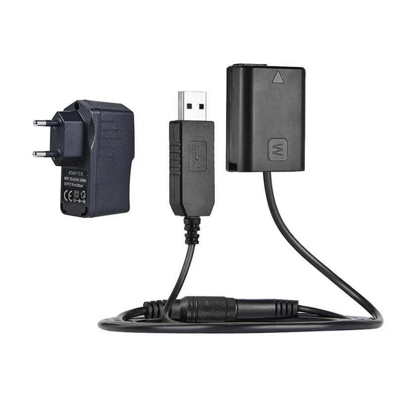 Np-Fw50 Dummy Battery + 5V 3A Usb Power Adapter Cable with Power Plug Replacement for Ac-Pw20 for Sony Nex-3/5/6/7 Series A33 A3
Np-Fw50 Dummy Battery + 5V 3A Usb Power Adapter Cable with Power Plug Replacement for Ac-Pw20 for Sony Nex-3/5/6/7 Series A33 A3