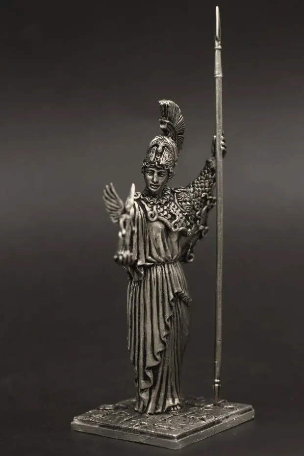 1:30 Scale Tin Metal Ancient Greek Mythology Athena And The Goddess of Victory Static Exquisite 60 mm Figure Statuette Model
1:30 Scale Tin Metal Ancient Greek Mythology Athena And The Goddess of Victory Static Exquisite 60 mm Figure Statuette Model