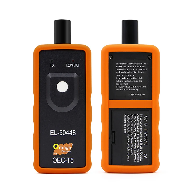 Universal EL-50448 TPMS Activation Reset Tool OEC-T5 for Vehicles Equipped with A 315 or 433 MHz Tire Pressure Monitoring System
Universal EL-50448 TPMS Activation Reset Tool OEC-T5 for Vehicles Equipped with A 315 or 433 MHz Tire Pressure Monitoring System