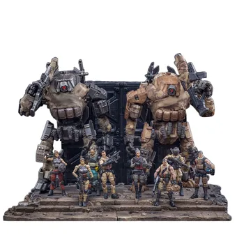 Realistic Removable 2pcs Mecha Model 8pcs Soldier Model with 1 Platform and 8pcs Projection Bin Model Building Kits
Realistic Removable 2pcs Mecha Model 8pcs Soldier Model with 1 Platform and 8pcs Projection Bin Model Building Kits