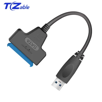 USB 3.0 To SATA 3 Cable Sata to USB 3.0 Adapter Up to 6 Gbps Support 2.5" External HDD SSD Hard Drive 22 Pin Sata III Cables
USB 3.0 To SATA 3 Cable Sata to USB 3.0 Adapter Up to 6 Gbps Support 2.5" External HDD SSD Hard Drive 22 Pin Sata III Cables