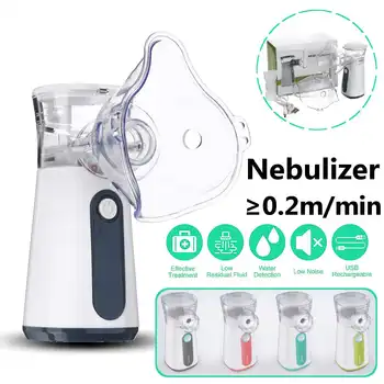 Nebulizer ultrasonic atomization portable handheld children's High-efficiency compression atomizer adult phlegm and cough
Nebulizer ultrasonic atomization portable handheld children's High-efficiency compression atomizer adult phlegm and cough