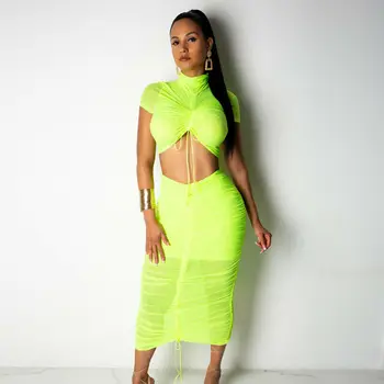 Women Two Pieces Set Crop Top+Skirt Party Clubwear Bodycon Sexy 2 Pieces Set Skirt Set Summer
Women Two Pieces Set Crop Top+Skirt Party Clubwear Bodycon Sexy 2 Pieces Set Skirt Set Summer