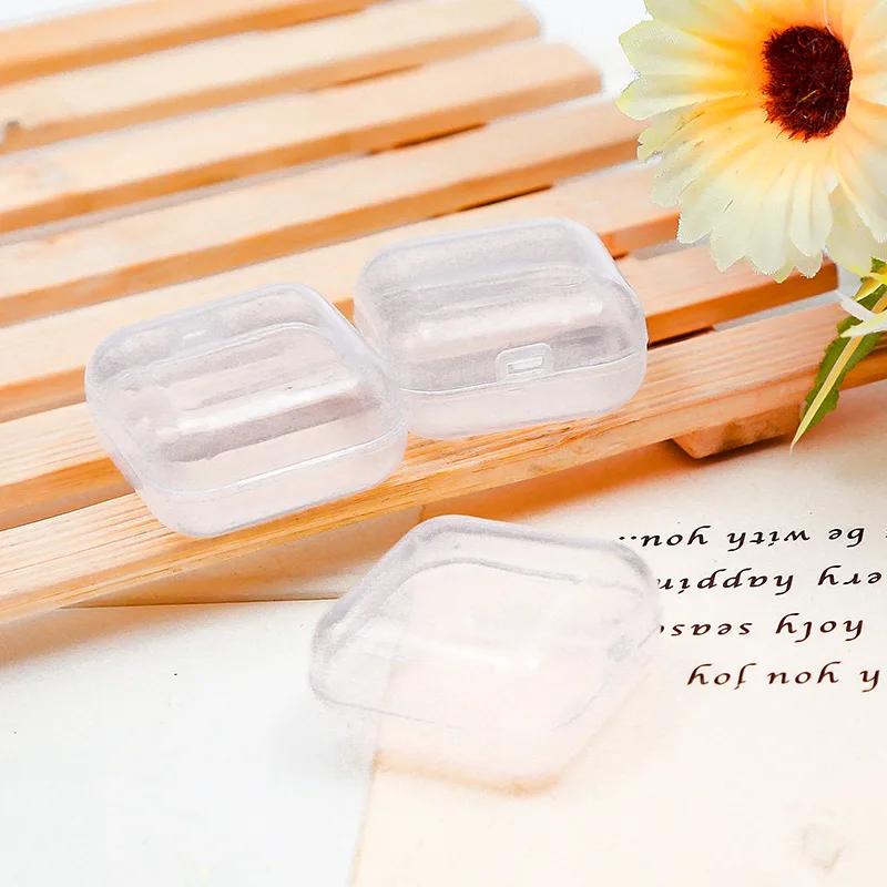 10/25 PCS Mini Transparent Plastic Box Jewelry Earplugs Medicine Storage Box Container Separate Storage Box Small Gift Box
10/25 PCS Mini Transparent Plastic Box Jewelry Earplugs Medicine Storage Box Container Separate Storage Box Small Gift Box