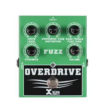 XVIVE W2 Overdrive Fuzz Guitar Effect Pedal Bass Treble Control Dynamic Response Adjustable True Bypass Full Metal Shell
XVIVE W2 Overdrive Fuzz Guitar Effect Pedal Bass Treble Control Dynamic Response Adjustable True Bypass Full Metal Shell
