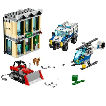 02019 City Series Bulldozer Break-in Education Building Block 606pcs Bricks Toys Gift For Children Compatible City 60140
02019 City Series Bulldozer Break-in Education Building Block 606pcs Bricks Toys Gift For Children Compatible City 60140
