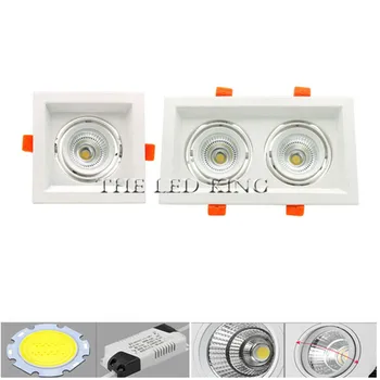 Square LED Downlight Super Bright Recessed LED SPOT Dimmable COB 10W 20W30W LED Spot light LED decoration Ceiling Lamp 220v 110v
Square LED Downlight Super Bright Recessed LED SPOT Dimmable COB 10W 20W30W LED Spot light LED decoration Ceiling Lamp 220v 110v