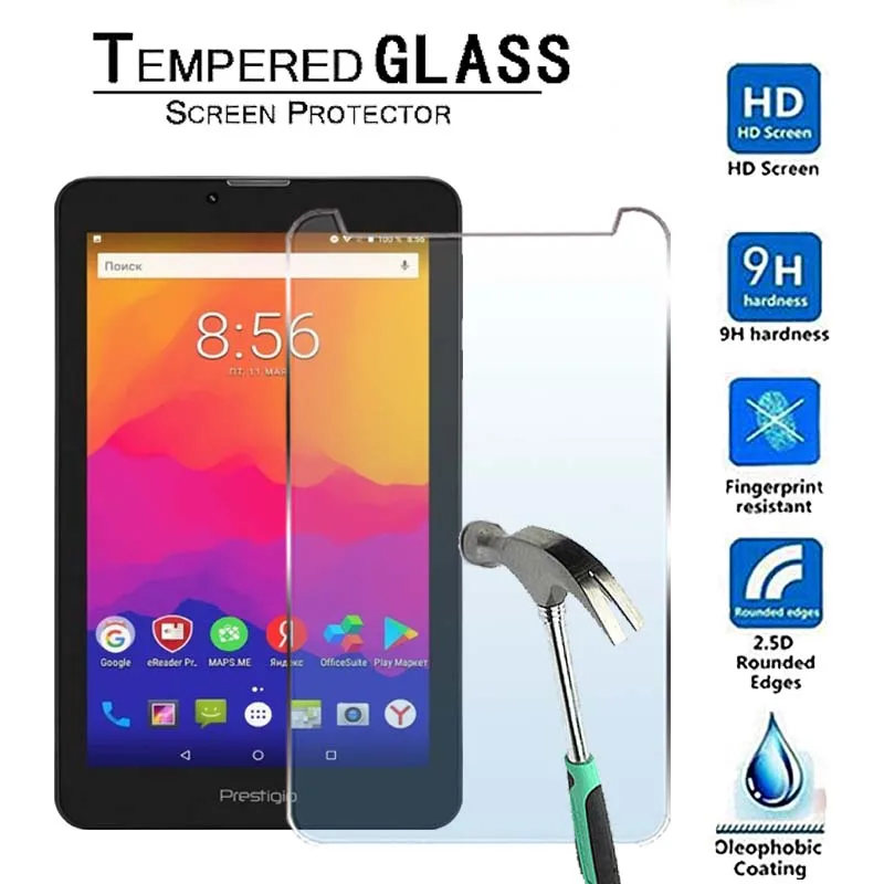 For Prestigio Wize 3427 3G-Premium Tablet 9H Tempered Glass Screen Protector Film Protector Guard Cover
For Prestigio Wize 3427 3G-Premium Tablet 9H Tempered Glass Screen Protector Film Protector Guard Cover