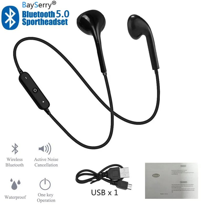 Wireless Headphone S6 Sport Neckband Line-controlled Bluetooth Earphone with Microphone call volume control for Honor 9X V30 V20
Wireless Headphone S6 Sport Neckband Line-controlled Bluetooth Earphone with Microphone call volume control for Honor 9X V30 V20