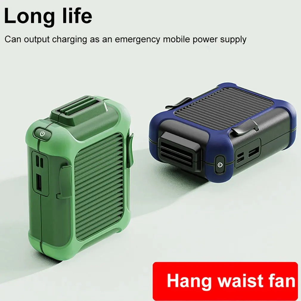Summer Camping Fishing USB Hanging Clip on Waist Belt Hands-free Air Cooling Fan hand fan cooler fan Hand-free fan
Summer Camping Fishing USB Hanging Clip on Waist Belt Hands-free Air Cooling Fan hand fan cooler fan Hand-free fan