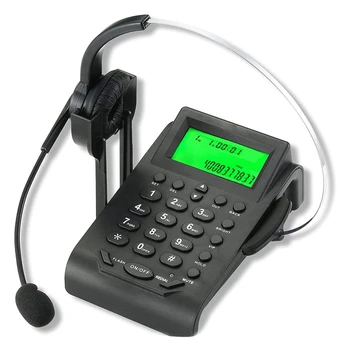 Call Center Telephone Caller ID with Noise Cancellation Headset for Home Office Phone Customer Service Home-Based Agent 
Call Center Telephone Caller ID with Noise Cancellation Headset for Home Office Phone Customer Service Home-Based Agent