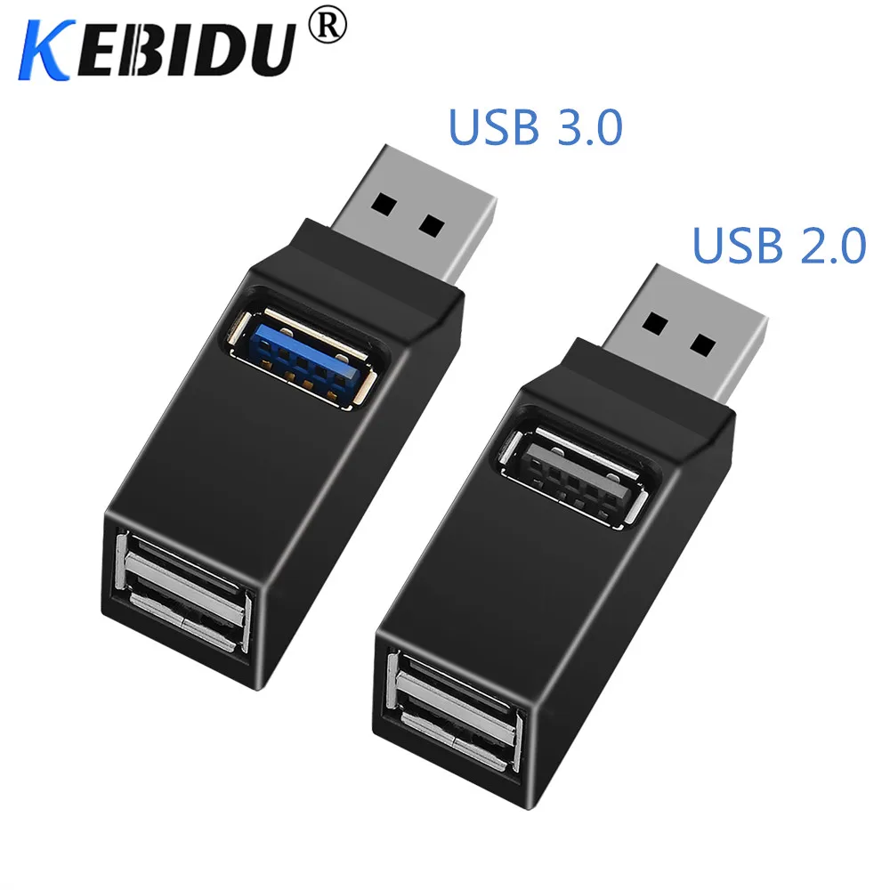 Kebidu 3 Port USB Hub Mini USB 2.0 High Speed USB 3.0 Hub Splitter Box PC Laptop Disk Card Reader For iPhone 7 8 X Mobile Phone
Kebidu 3 Port USB Hub Mini USB 2.0 High Speed USB 3.0 Hub Splitter Box PC Laptop Disk Card Reader For iPhone 7 8 X Mobile Phone