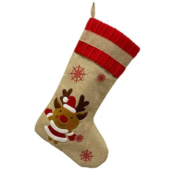 Santa Claus For Kids Reusable Ornaments Gift Bag Home Decor Candy Embroidery Tree Hanging Christmas Stocking Cute Large Capacity 
Santa Claus For Kids Reusable Ornaments Gift Bag Home Decor Candy Embroidery Tree Hanging Christmas Stocking Cute Large Capacity