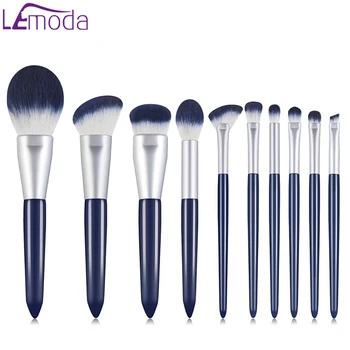 Lemoda Professional Makeup Brushes Set 10pcs Dark Blue Face Eye Makeup Brush Kit Foundation Powder Eyeshadow Brush
Lemoda Professional Makeup Brushes Set 10pcs Dark Blue Face Eye Makeup Brush Kit Foundation Powder Eyeshadow Brush
