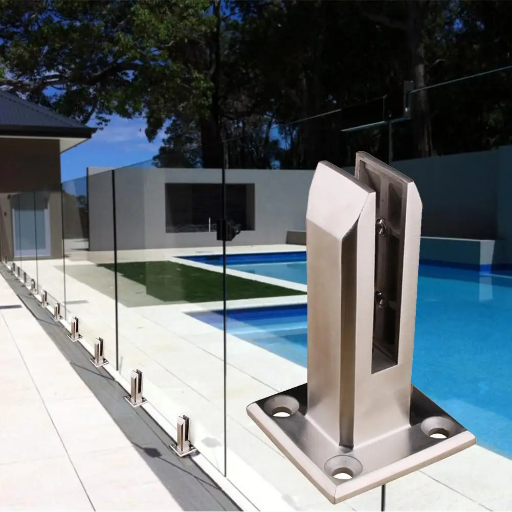 304 Stainless Steel Square Glass U Clamp Home Garden Stairs Balustrade Railing Balcony Glass Floor Clamp Support Clamp
304 Stainless Steel Square Glass U Clamp Home Garden Stairs Balustrade Railing Balcony Glass Floor Clamp Support Clamp