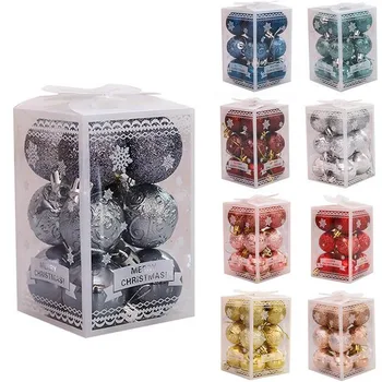 12pcs 4cm Colorful Christmas Tree Xmas Balls Decorations Baubles Party Wedding Large Foam 2020 New Year Hanging Ornaments
12pcs 4cm Colorful Christmas Tree Xmas Balls Decorations Baubles Party Wedding Large Foam 2020 New Year Hanging Ornaments