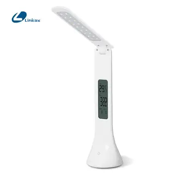 LED Desk Lamp Foldable USB Rechargeable Dimmable Touch Table Lamp with Calendar Temperature Alarm Clock table Light night lights
LED Desk Lamp Foldable USB Rechargeable Dimmable Touch Table Lamp with Calendar Temperature Alarm Clock table Light night lights