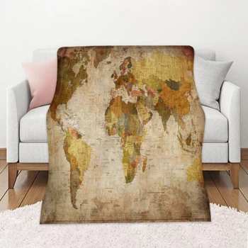 Nordic Style Individuality Custom Blanket Soft Summer Air-Conditioned Throw Blanket World Map Pattern Blankets for Home Decor
Nordic Style Individuality Custom Blanket Soft Summer Air-Conditioned Throw Blanket World Map Pattern Blankets for Home Decor
