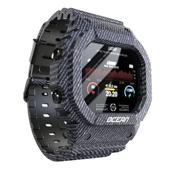 LOKMAT Ocean Smart Watch Fitness Tracker Blood Pressure Message Push Heart Rate Monitor Clock IP68 Smart Watch Men Women
LOKMAT Ocean Smart Watch Fitness Tracker Blood Pressure Message Push Heart Rate Monitor Clock IP68 Smart Watch Men Women