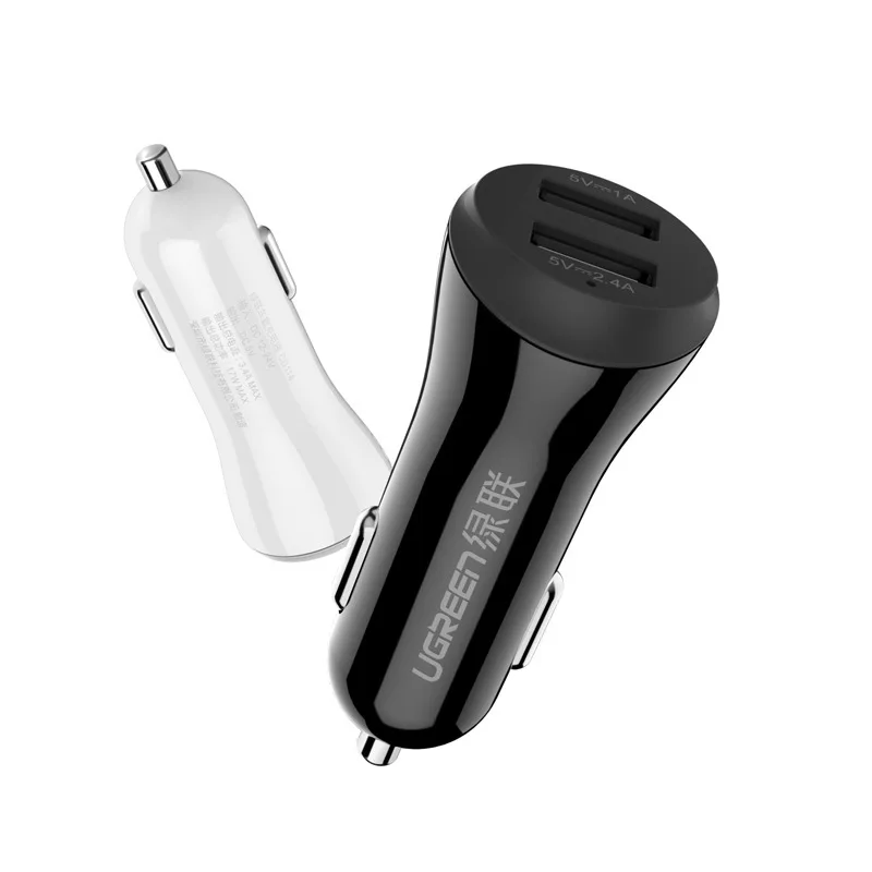 UGREEN Car Mounted Charger Fast Charge One plus Two Double USB Adapter Universal Handphone Vehicle Charging 24 V
UGREEN Car Mounted Charger Fast Charge One plus Two Double USB Adapter Universal Handphone Vehicle Charging 24 V