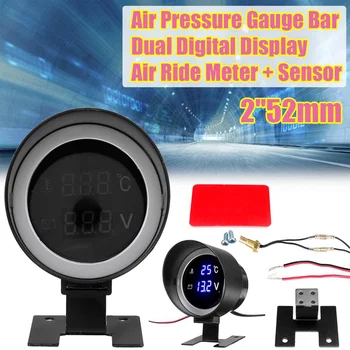 Round 2 in 1 Car LCD Digital Water temperature Gauge + Voltmeter Meter + sensor Water Temp Gauge Voltage Meter
Round 2 in 1 Car LCD Digital Water temperature Gauge + Voltmeter Meter + sensor Water Temp Gauge Voltage Meter