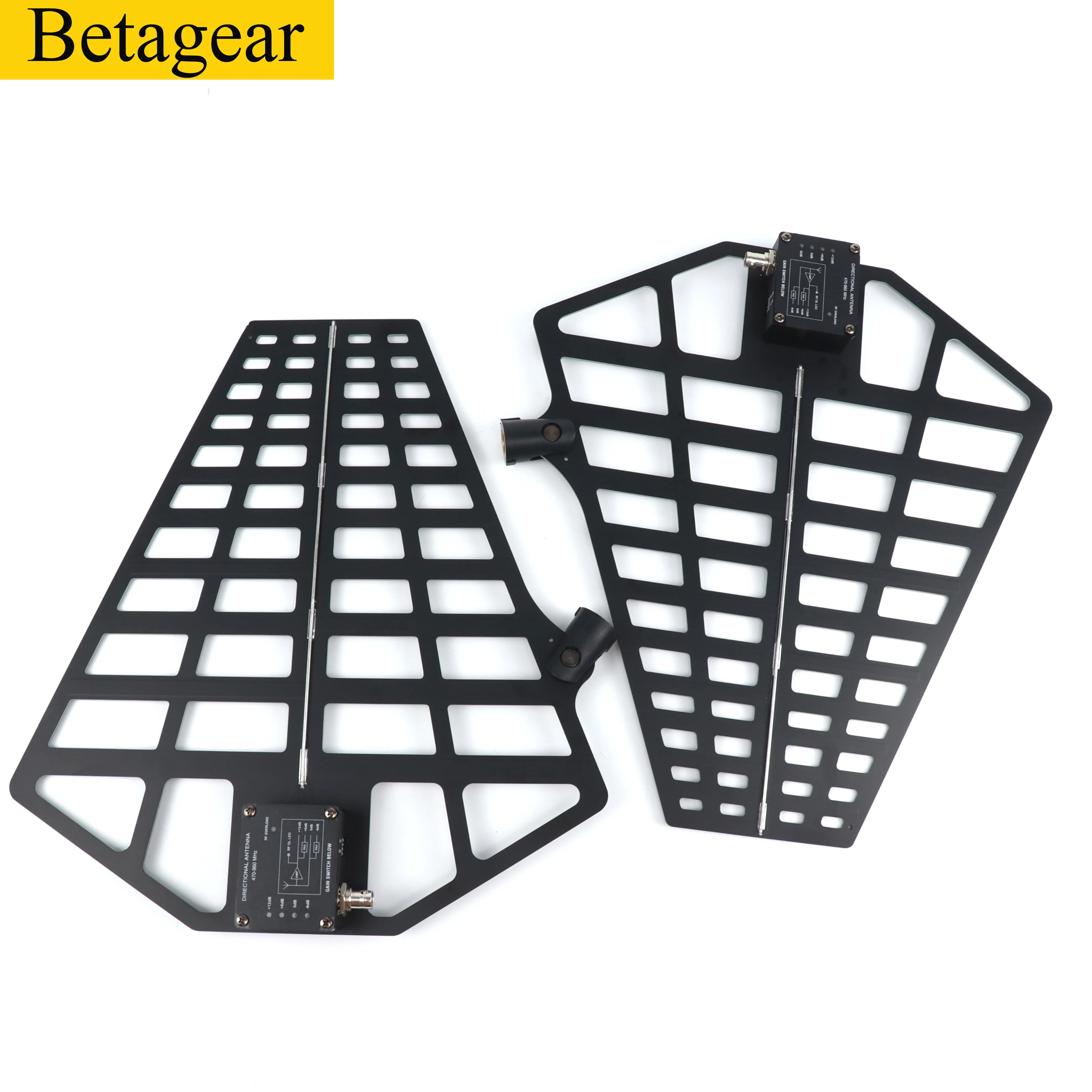 Betagear 2pieces Active Directional UHF Power Antenna with Gain Switch(500-950 MHz) for uhf wireless microphone
Betagear 2pieces Active Directional UHF Power Antenna with Gain Switch(500-950 MHz) for uhf wireless microphone