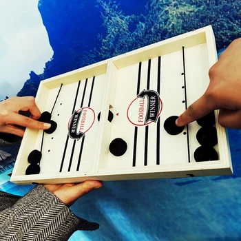 Foosball Winner Board Game Bounce Chess Eject Chess Parent-Child Interactive Chess Bounce Chess Ruffle Ball Desktop Hockey Toy
Foosball Winner Board Game Bounce Chess Eject Chess Parent-Child Interactive Chess Bounce Chess Ruffle Ball Desktop Hockey Toy