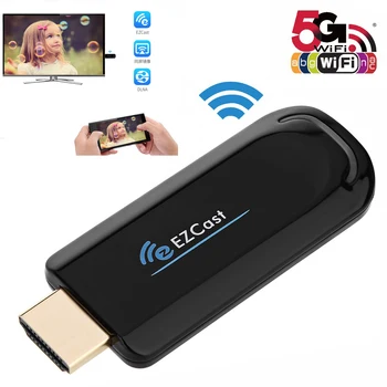 

EZCast 5G 2.4G Wireless wifi Dongle TV HDMI Stick for IOS Android Windows Miracast DLNA Airplay 1080P Video Display Media Player