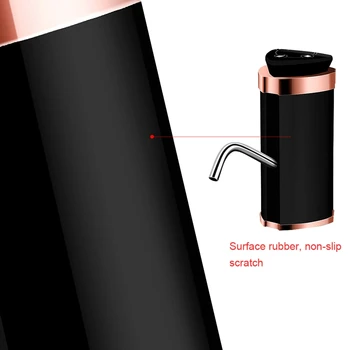 Water Bottle Dispenser Water Wireless Rechargeable Electric Water Pump Portable Drinking Bottles Drinkware Tools for Sports/Camp
Water Bottle Dispenser Water Wireless Rechargeable Electric Water Pump Portable Drinking Bottles Drinkware Tools for Sports/Camp