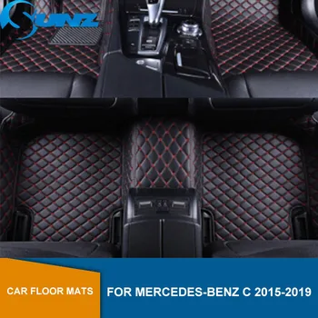 Car floor mats For Mercedes-Benz C-Class W205 2015 2016 2017 2018 2019 Custom auto foot Pads automobile carpet cover SUNZ
Car floor mats For Mercedes-Benz C-Class W205 2015 2016 2017 2018 2019 Custom auto foot Pads automobile carpet cover SUNZ