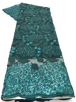 New Green Nigerian Guipure Cord Lace Fabric Embroidery 2020 High Quality Lace Gold African Cotton Lace Fabric for Wedding Dress
New Green Nigerian Guipure Cord Lace Fabric Embroidery 2020 High Quality Lace Gold African Cotton Lace Fabric for Wedding Dress