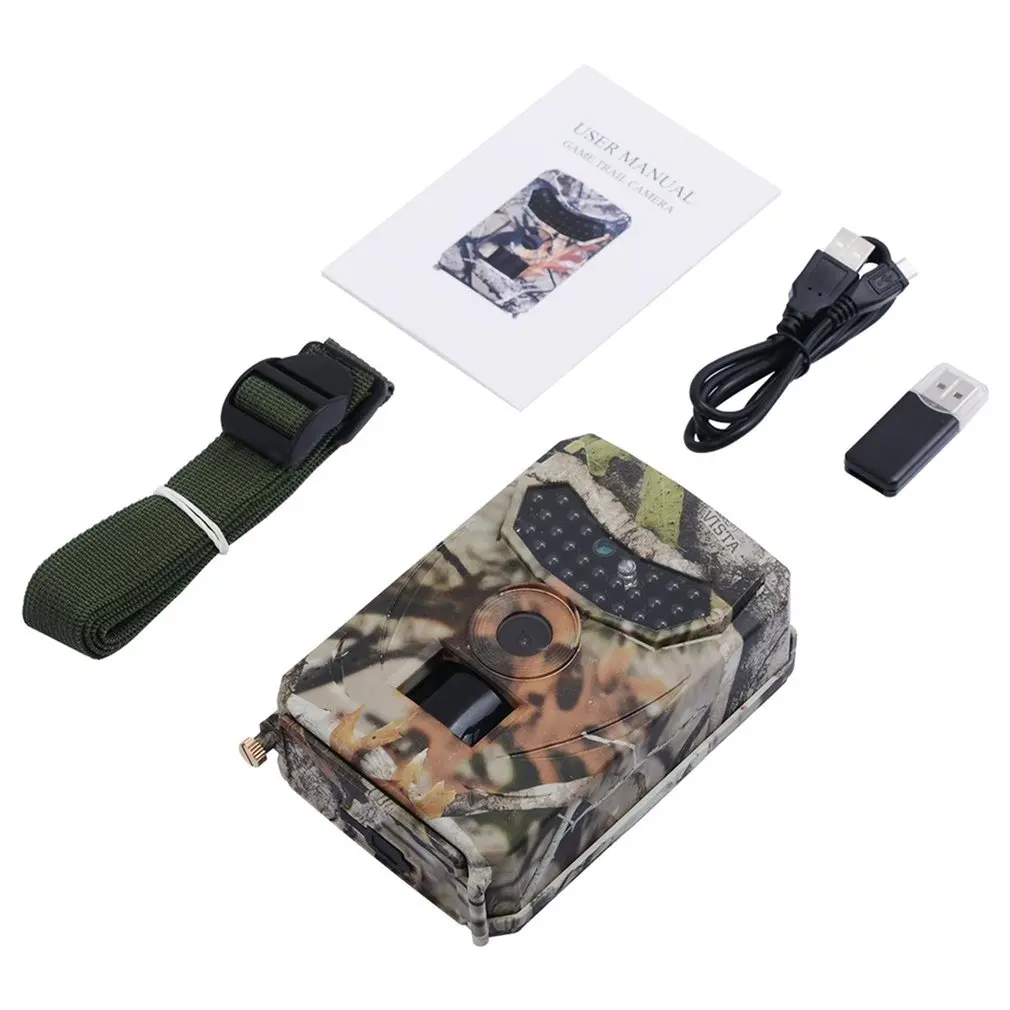 Pr-100 Automatic Surveillance Hunting Camera Wild Security Waterproof Infrared Night Vision | Электроника