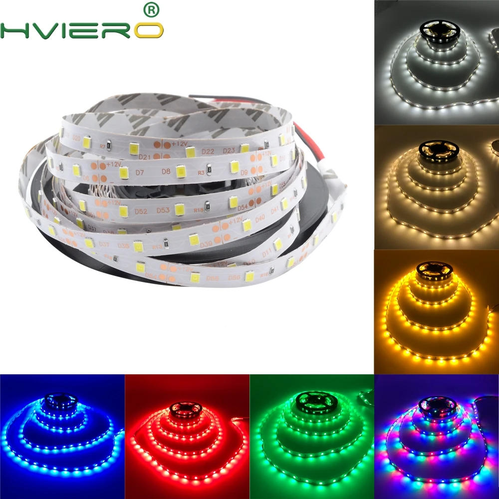5m 2835 Non Waterproof Led Strip RGB Light DC 12V 60Leds/M 300Leds Flexible Lighting String Home Decoration Ribbon Tape Lamp
5m 2835 Non Waterproof Led Strip RGB Light DC 12V 60Leds/M 300Leds Flexible Lighting String Home Decoration Ribbon Tape Lamp