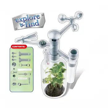 New DIY Experiment Accessories Weather Station Wind Rainfall Temperature Observe Measure Educational Science Physics Toy
New DIY Experiment Accessories Weather Station Wind Rainfall Temperature Observe Measure Educational Science Physics Toy