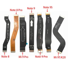 Câble flexible principal pour Xiaomi Redmi Note 9S 8 9 Pro K20 / Mi 9T / Mi 9 Pro, connexion de la carte mère au ruban d'écran LCD=