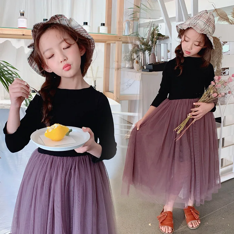 Childrenswear 2019 Spring New Style Girls Korean-style Mock Two-Piece Mesh Dress Big Boy-Style Mixed Colors Puffy One Piece
Childrenswear 2019 Spring New Style Girls Korean-style Mock Two-Piece Mesh Dress Big Boy-Style Mixed Colors Puffy One Piece