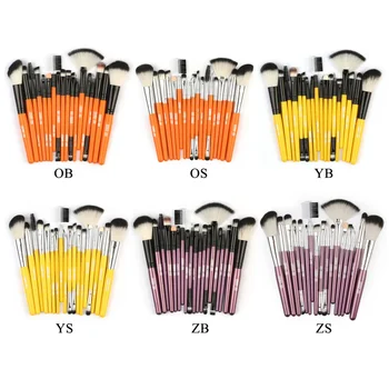 Foundation Loose Powder Eyeshadow Lip Eyeliner Fan Brush Eyebrow Comb Cosmetic Tools 18Pcs Makeup Brushes Kit
Foundation Loose Powder Eyeshadow Lip Eyeliner Fan Brush Eyebrow Comb Cosmetic Tools 18Pcs Makeup Brushes Kit