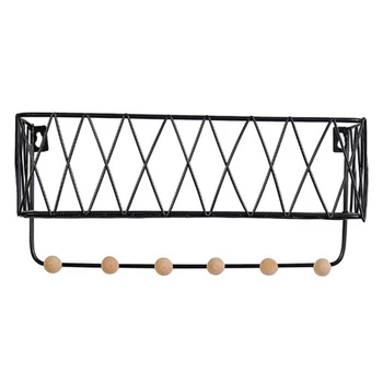 2019 Hot Sale Modern Creative Storage Basket Simple Wrought Iron Grid Wall Shelf Home Wall Storage Rack Hook New
2019 Hot Sale Modern Creative Storage Basket Simple Wrought Iron Grid Wall Shelf Home Wall Storage Rack Hook New