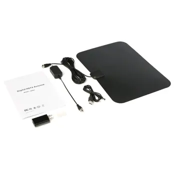 Digtal Indoor Amplified HDTV Antenna with Detachable Amplifier Signal Booster for UHF VHF USB 10ft High Performance Coax Cable
Digtal Indoor Amplified HDTV Antenna with Detachable Amplifier Signal Booster for UHF VHF USB 10ft High Performance Coax Cable
